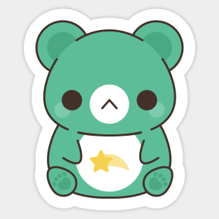 Wish Bear Sticker